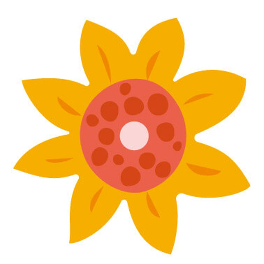 Kreativset Alltagsbasteln - Blumen basteln - Blumenpusteblume