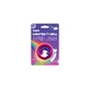 Timbre de bicicleta con luces LED multicolor, rosa