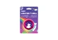 Timbre de bicicleta con luces LED multicolor, rosa
