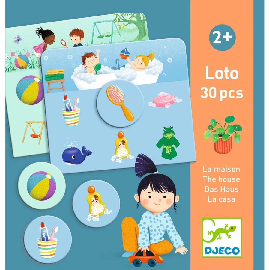 Huis lotto spel, Djeco
