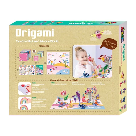 Origami - Unicorns - level 3
