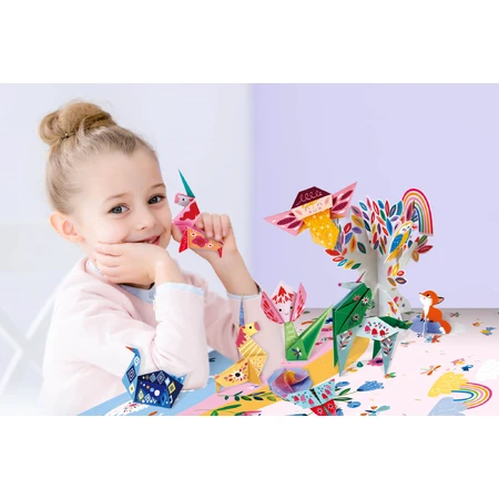 Origami - Unicorns - level 3