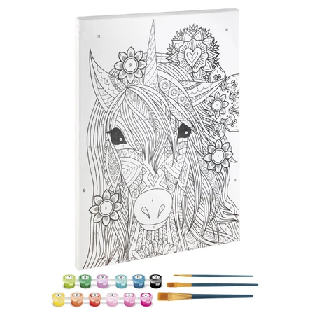 Painting by numbers - Unicorn