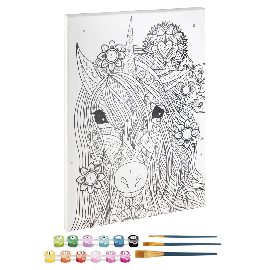 Painting by numbers - Unicorn