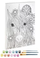 Painting by numbers - Unicorn
