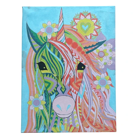 Painting by numbers - Unicorn