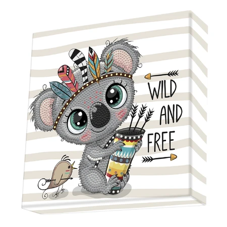 Wild and Free creative painting set, diamond painting