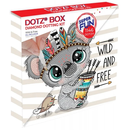 Wild and Free creative painting set, diamond painting