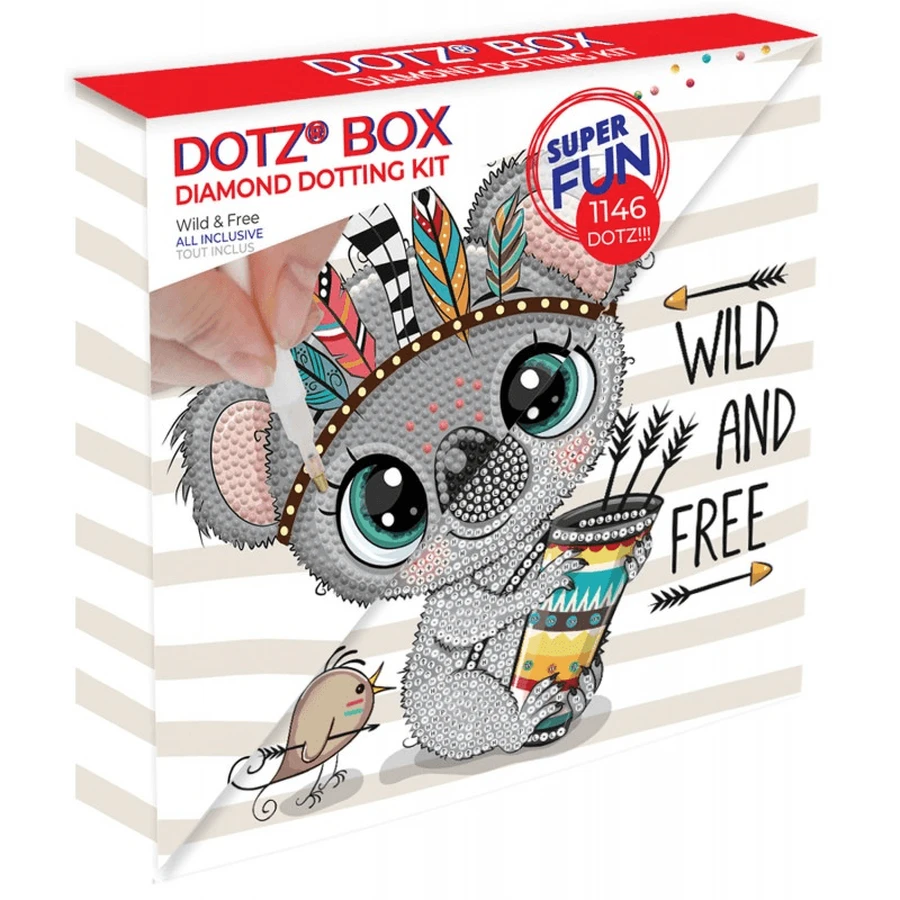 Wild and Free creative painting set, diamond painting