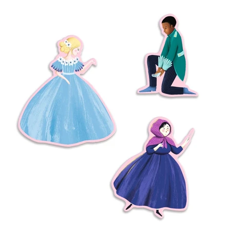 Puzzle de l'histoire de Cendrillon, Djeco