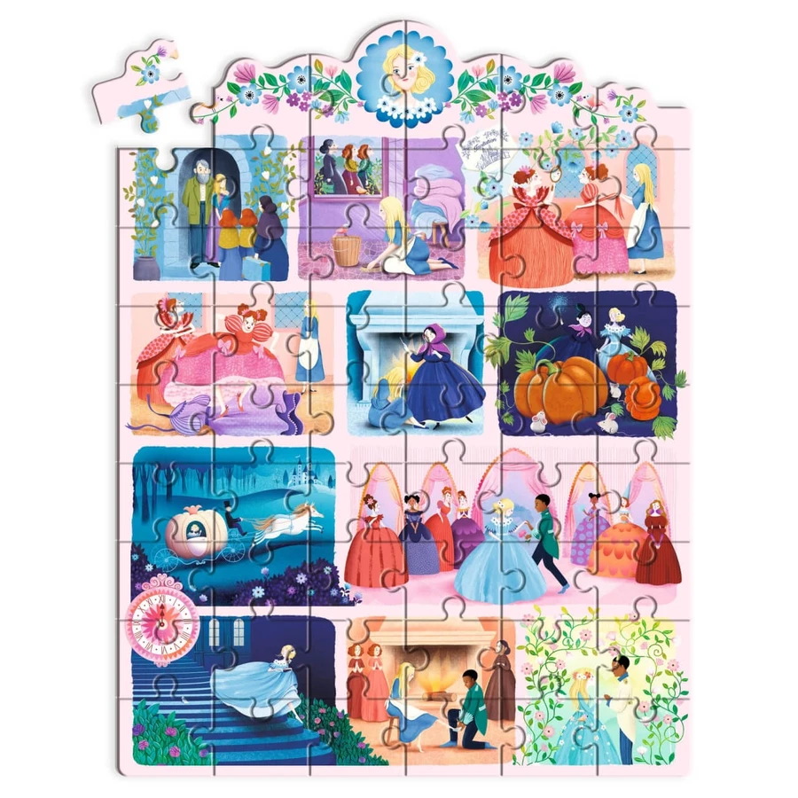 Puzzle de l'histoire de Cendrillon, Djeco