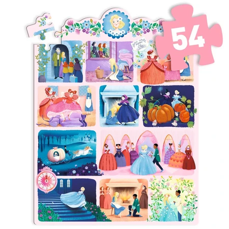 Puzzle de l'histoire de Cendrillon, Djeco
