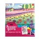 DIY watercolor art set - Scenic Hues - Flowers and gardens