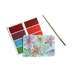 Set d'aquarelles DIY - Scenic Hues - Fleurs et jardins