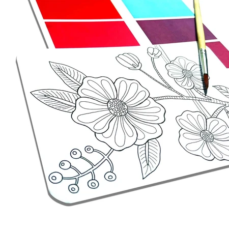 Set d'aquarelles DIY - Scenic Hues - Fleurs et jardins