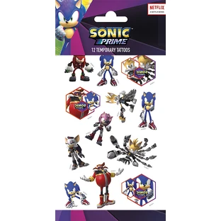 Tatouage Sonic Prime