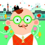 Djeco creative portrait making game