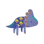Jeu créatif Stick'N'Play avec scènes en 3D et autocollants repositionnables - Le monde des dinosaures
