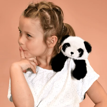 Pluszowa zabawka relaksacyjna i antystresowa - Miś Panda - magnetyczna, 30 cm: ceny i cechy