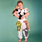 Pluszowa zabawka relaksacyjna i antystresowa - Miś Panda - magnetyczna, 30 cm: ceny i cechy