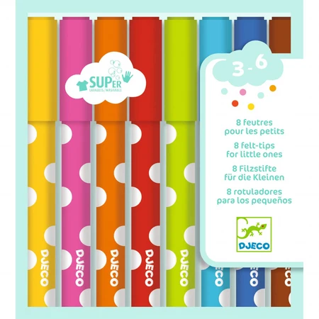 Djeco washable crayons for the little ones