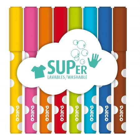 Djeco washable crayons for the little ones