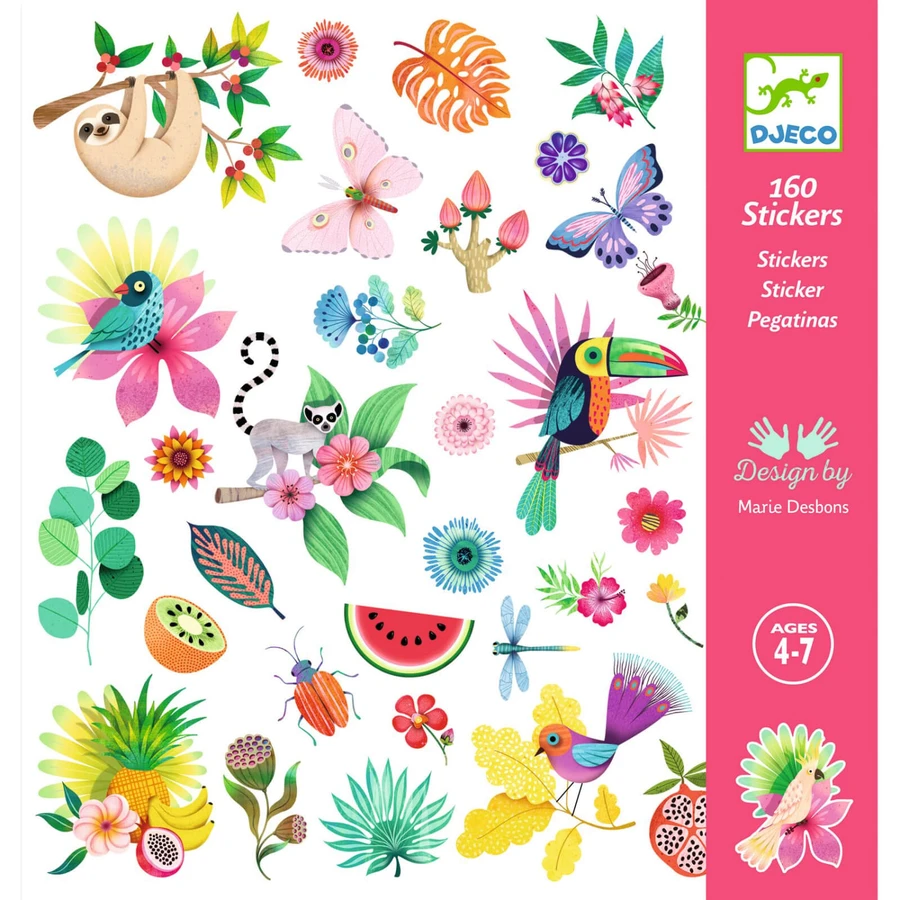 Djeco Paradis stickers