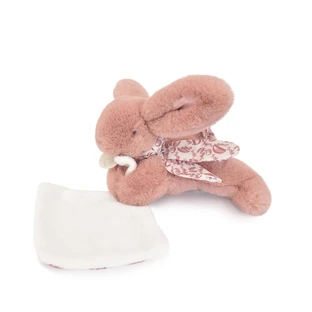Bunny Rabbit Doudou® - plush toy with blanket, 16 cm