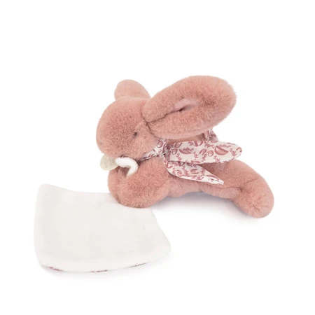 Królik Doudou® - pluszowa zabawka z kocykiem, 16 cm: ceny i cechy