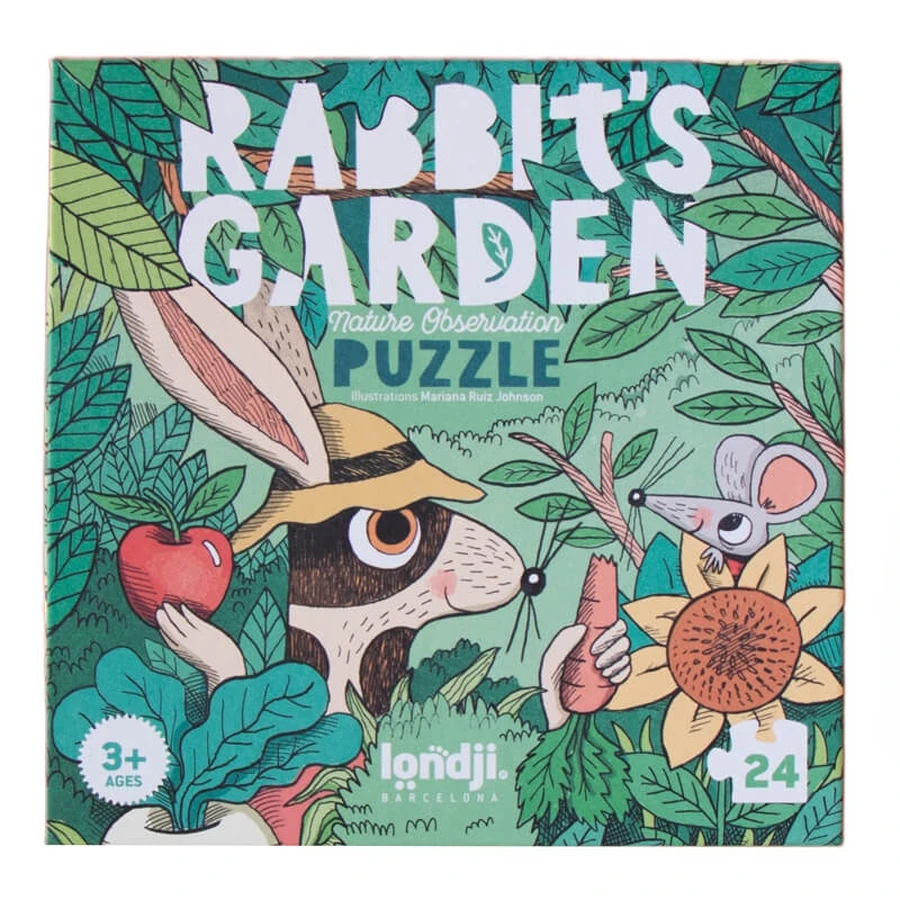 Bunny Garden jigsaw puzzle, Londji