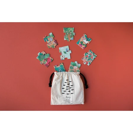 Bunny Garden jigsaw puzzle, Londji