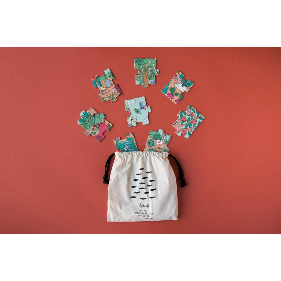 Bunny Garden jigsaw puzzle, Londji