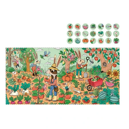 Bunny Garden jigsaw puzzle, Londji
