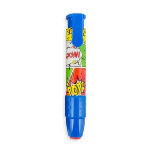 Click-It penachtige gum: Komische aanval