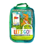 Portable activity and coloring kit - Dinosaur Robots - Let's Go! Robo Dinos