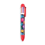 Multicolor balpen met 6 kleuren en intrekmechanisme Monsters