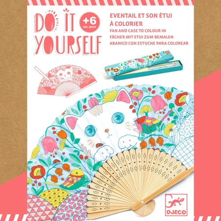 Ensemble DIY Djeco, Evantai Koneko