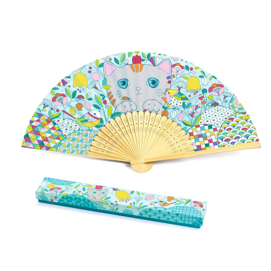Ensemble DIY Djeco, Evantai Koneko