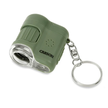 Microscope portable avec porte-clés, grossissement 20x, MicroMini, Safari