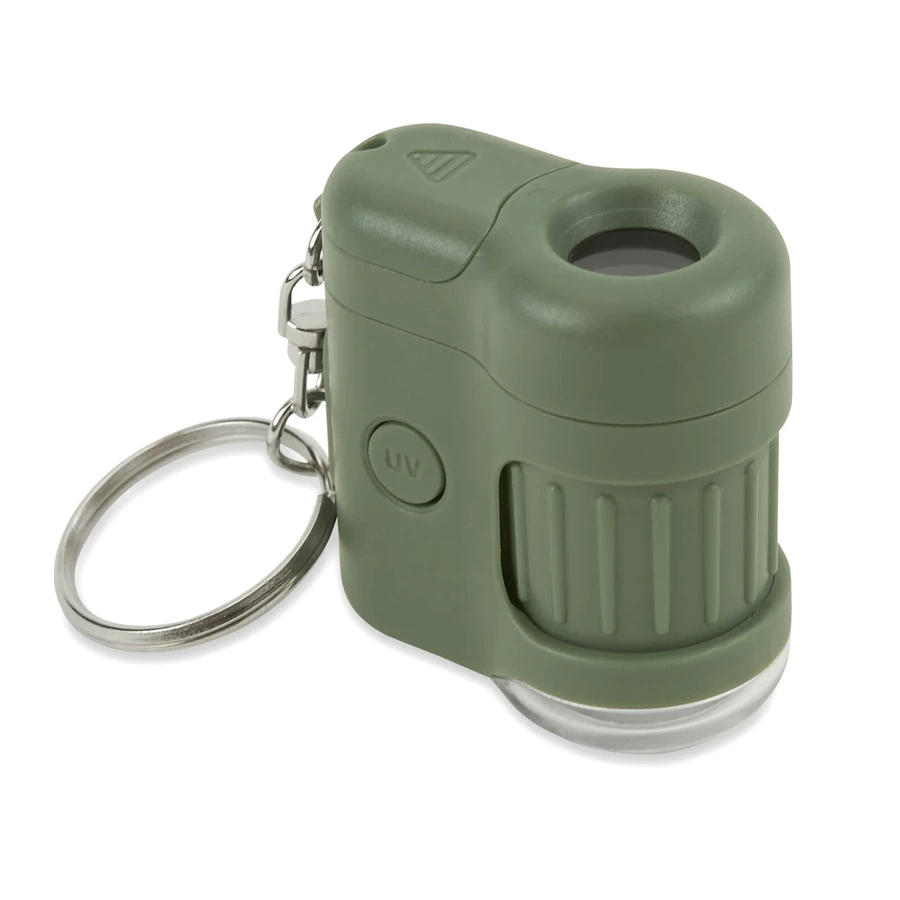 Microscope portable avec porte-clés, grossissement 20x, MicroMini, Safari