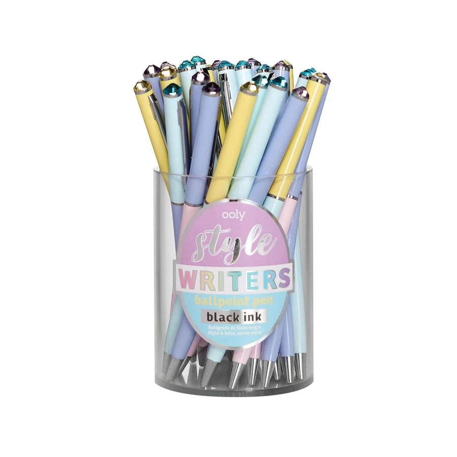 Ball-point pen Style Writers with ball, black ink