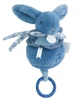 Coniglietto musicale Doudou® - blu, 20 cm
