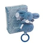 Musical Bunny Doudou® - blue, 20 cm