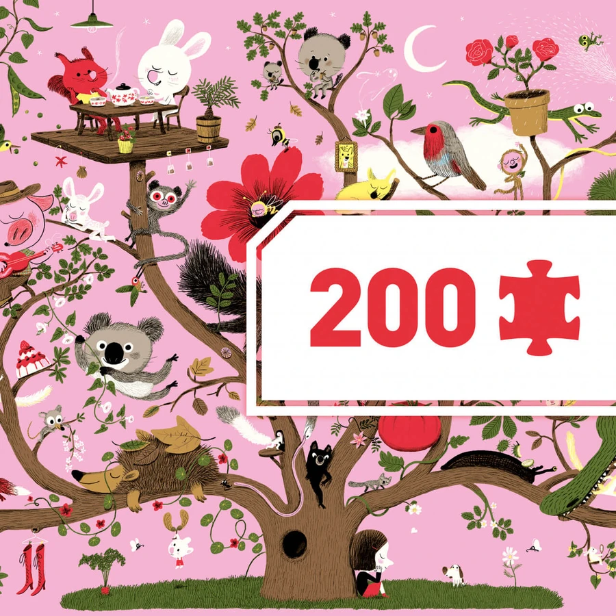 Puzzle Djeco Abrakadabra 200 Stück