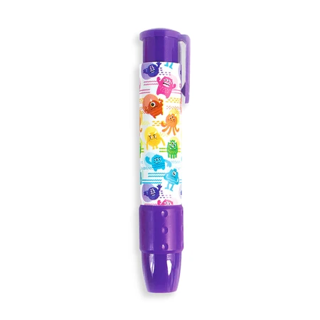 Click-It erasers, pen type: Monsters