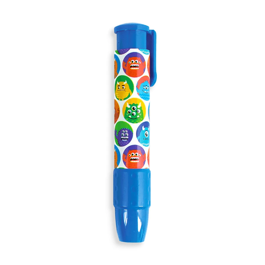Click-It erasers, pen type: Monsters