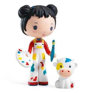 Tinyly Tiny Bearded Barbouille & Gribs action figure, Djeco