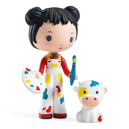 Tinyly Tiny Bearded Barbouille & Gribs action figure, Djeco