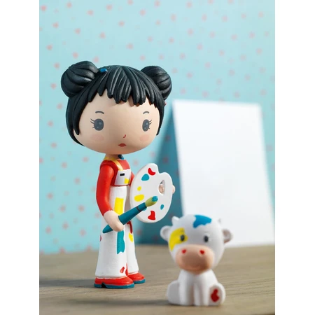 Tinyly Tiny Bearded Barbouille & Gribs action figure, Djeco