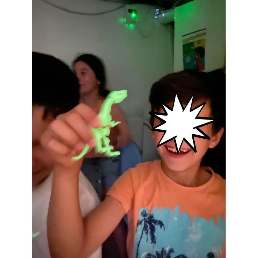 T-Rex-Phosphoreszenz , Sci:Bits